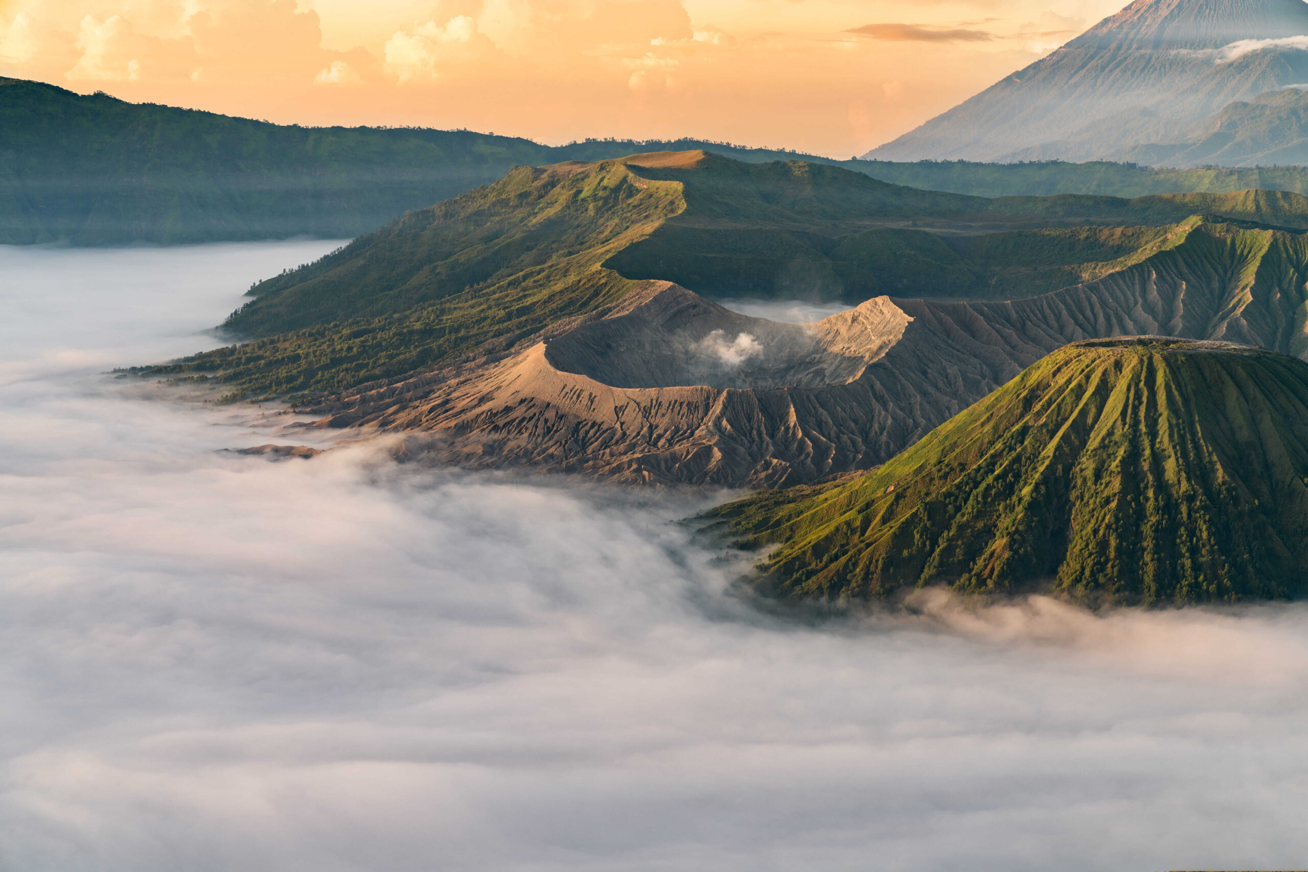 active volcano bali