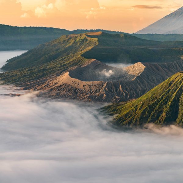 active volcano bali